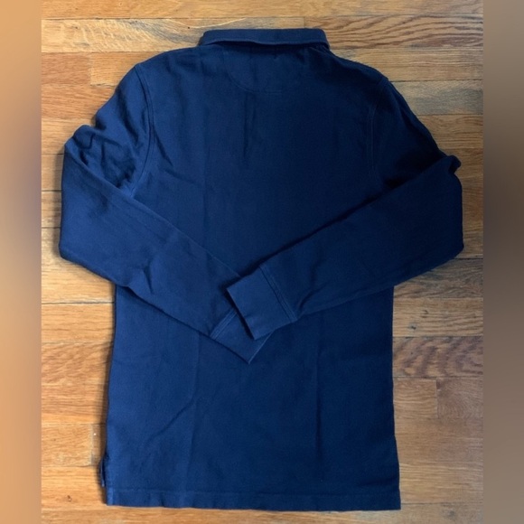 J.Crew Slim Long-Sleeve Classic Piqué Polo Shirt - Picture 3 of 16